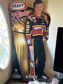 Découpe en carton de Dale Earnhardt Jr / Kraft Racing TRÈS RARE