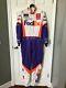 Denny Hamlin Race Nascar Worn Pilotes Utilisé Costume De Feu Nike Jordan Fedex Jgr
