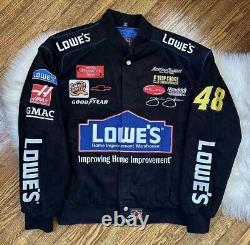 Designs Vintage JH Jimmie Johnson NASCAR Noir Racing #48