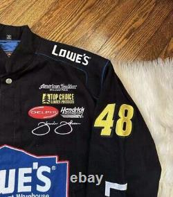 Designs Vintage JH Jimmie Johnson NASCAR Noir Racing #48