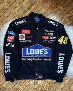 Designs Vintage JH Jimmie Johnson NASCAR Noir Racing #48