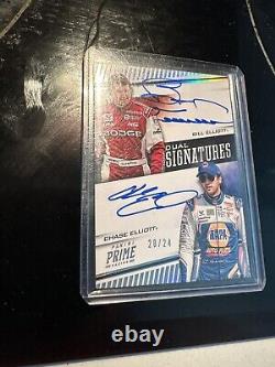 ELLIO TS BILL & CHASE 2018 Prime Double Signatures AUTOGRAPHES 14/24