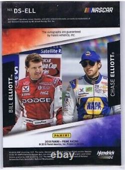ELLIO TS BILL & CHASE 2018 Prime Double Signatures AUTOGRAPHES 14/24