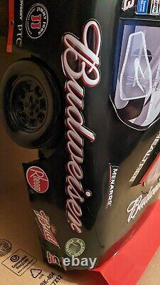 ÉNORME 46 RARE Kevin Harvick #29 NASCAR Budweiser Race Car Affichage en magasin Parfait