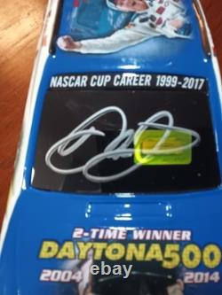 Édition Limitée 118 Voiture Collage des Moments Gagnants Signée par Dale Earnhardt Jr.