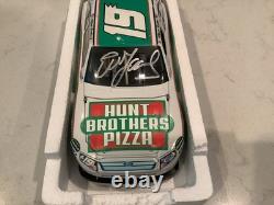 Elliott Sadler et Petty Signé 2010 Hunt Brothers Cot Diecast Personnalisé et Carte