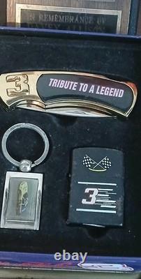 Énorme lot de souvenirs de collection vintage de Dale Earnhardt Sr. Jr + Plus de memorabilia NASCAR