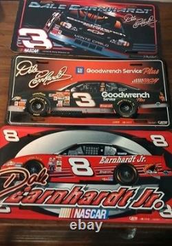 Énorme lot de souvenirs de collection vintage de Dale Earnhardt Sr. Jr + Plus de memorabilia NASCAR
