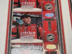 Ensemble complet de cartes de pneus utilisés lors de la course Spellbound 2011 de Tony Stewart SHR NASCAR