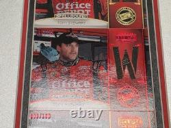 Ensemble complet de cartes de pneus utilisés lors de la course Spellbound 2011 de Tony Stewart SHR NASCAR