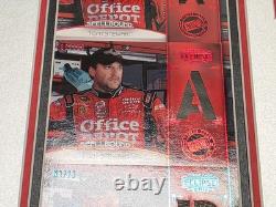 Ensemble complet de cartes de pneus utilisés lors de la course Spellbound 2011 de Tony Stewart SHR NASCAR