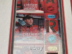 Ensemble complet de cartes de pneus utilisés lors de la course Spellbound 2011 de Tony Stewart SHR NASCAR