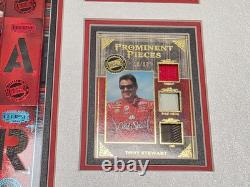 Ensemble complet de cartes de pneus utilisés lors de la course Spellbound 2011 de Tony Stewart SHR NASCAR