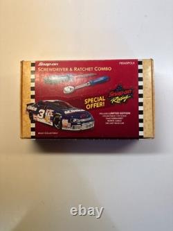 Ensemble de tournevis et clé à cliquet Snap On de Dale Earnhardt 1996 avec voiture 124