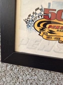 Équipe Penske 50 victoires impression automobile NASCAR Ryan Newman Rusty Wallace Bobby Allison