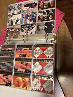 Fans de Course Lot de 207 Cartes de Course NASCAR en Excellent État dans un Dossier