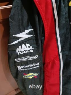 Fitz Bradshaw Family Dollar Course Utilisé Lrg Combinaison de Piste de l'Équipe NASCAR Ted Musgrave