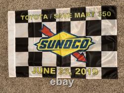 Gagnants Drapeau à Damier Save Mart 350 Sonoma Martin Truex Jr Nascar Jgr Joe Gibbs