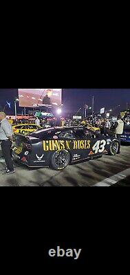 Guns n Roses 2023 Daytona 500 Erik Jones Feuille de tôle authentifiée NASCAR COA Slash