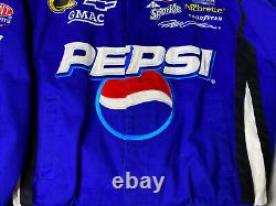 Jeff Gordon Nascar 24 Chase Authentics Pepsi Brodé Veste USA Sz Large