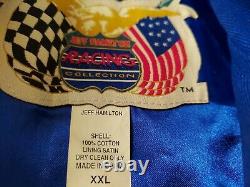Jeff Hamilton Racing Collection Hot Wheels Nascar Jacket XXL Nice Cond D’avant-première