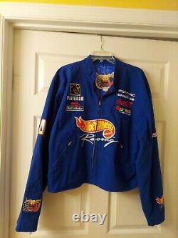 Jeff Hamilton Racing Collection Hot Wheels Nascar Jacket XXL Nice Cond D’avant-première