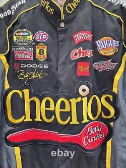 Jh Design Jacket Homme Bobby Labonte Petty Racing #43 Cheerios Black Taille Large