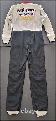 John Paul Jr Jeu Utilisé Nascar Car Racing Simpson Track Suit Shirt Pantalons Klipsch