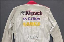 John Paul Jr Jeu Utilisé Nascar Car Racing Simpson Track Suit Shirt Pantalons Klipsch