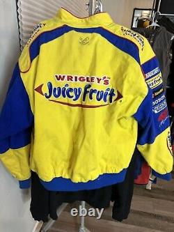 Juan Pablo Montoya #42 Veste de course NASCAR Juicy Fruit JH Design TAILLE LARGE