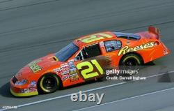 Kevin Harvick 2005 Carrosserie de course utilisée #21 Reese's Nascar tôle de capot accident de Dover
