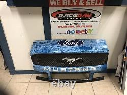 Kevin Harvick #4 Busch Beer Ford Mustang Nascar Race Used Sheetmetal Nose Center