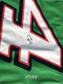 Kevin Harvick #4 Hunt Brothers Autographié Nascar Race Occasion Pit Wall Banner