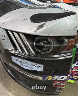 Kevin Harvick #4 Mobil 1 NASCAR Utilisé en course Tôle de carrosserie Ford Mustang Nez #5