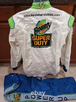 Kevin Harvick Inc Bounty #33 Chevy Harvick Combinaison de l'équipe de pit utilisée en course NASCAR