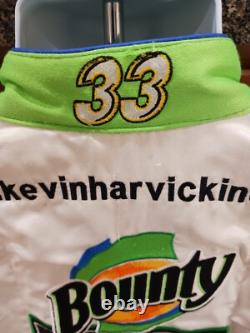 Kevin Harvick Inc Bounty #33 Chevy Harvick Combinaison de l'équipe de pit utilisée en course NASCAR