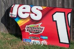 Kyle Busch 2014 #18 Skittles Porte Droite et Panneau Arrière en Tôle NASCAR