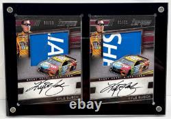 Kyle Busch (2) 2016 Signatures sur tôle Torque Racing /51 avec étui