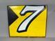 Kyle Busch #7 2025 Panneau De Porte Nascar Charlotte Gainbridge