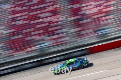 Kyle Busch #8 2024 Panneau d'aile en métal utilisé lors de la course de Darlington Goodyear NASCAR