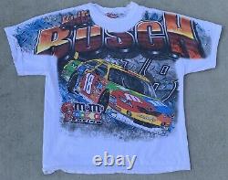 Kyle Busch M&m's Racing All Over Print Graphics Nascar Chase Authentics XL