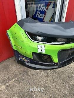 Kyle Busch RCR #8 2024 Nashville Zone Nascar Course Utilisé Nez Avant #7502