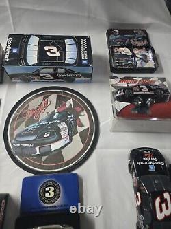 Lot de 17 articles de collection de Dale Earnhardt Sr