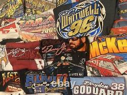 Lot de 27 T-shirts NASCAR Racing d'occasion avec impression aléatoire, idéal pour la revente #2