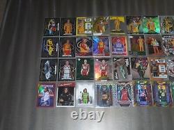 Lot de cartes de course automobile Panini Nascar 74x insérées parallèles relics numéro de série # SP