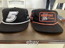 Lot de casquettes de golfeur de la nouvelle ère NASCAR. Elliott Larson Earnhardt