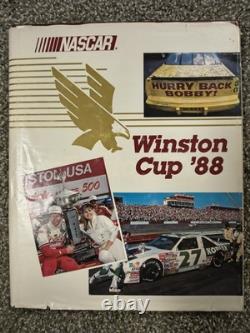 Lot de livres Nascar Winston Cup Harry Gant (x12) reliés avec jaquettes