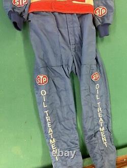 MARK BUNDY 1999 STP CREW FIRESUIT Jeu utilisé/porté NASCAR PETTY RACING COA