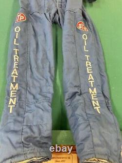 MARK BUNDY 1999 STP CREW FIRESUIT Jeu utilisé/porté NASCAR PETTY RACING COA