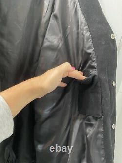 M&m Black Button-up Nascar Racing Jacket Jh Design Taille XL